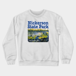 Nickerson State Park, Massachusetts Crewneck Sweatshirt